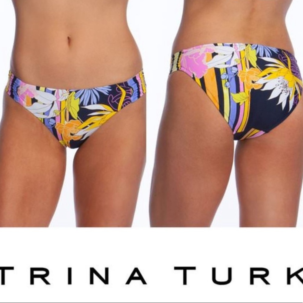 Trina Turk Bal Harbour Floral Hipster Bikini Bottom